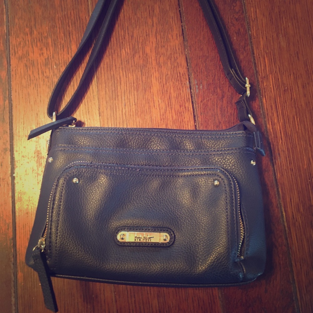 Nicole Miller leather purse